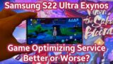 Samsung S22 Ultra Exynos – Game Optimizing Service – Better or Worse? Genshin Impact!