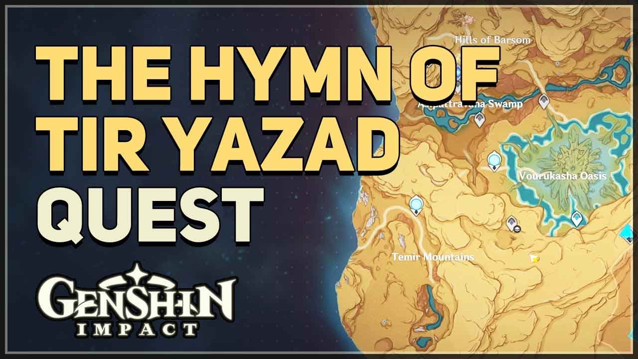 the hymn of tir yazad genshin