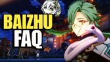 "Baizhu or Zhongli?" "Baizhu Or C2 Nahida?" | Baizhu FAQ | Genshin Impact 3.6