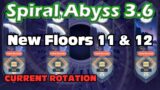 3.6 Spiral Abyss Breakdown – Floors 11 and 12 | Genshin Impact Guide