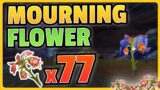 All 77 Mourning Flower Locations !  (SPEEDRUN ROUTE) | Genshin Impact