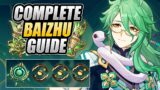 BAIZHU COMPLETE GUIDE | Optimal Builds, Weapons, Artifacts, Team Comps | Genshin Impact