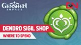 Dendro Sigil Shop Genshin Impact