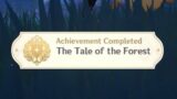 Genshin impact 3.0 hidden Achievement The Tale of the Forest