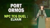 How to Beat Elham in TCG Duel at Port Ormos | Genshin Impact Genius Invokation TCG