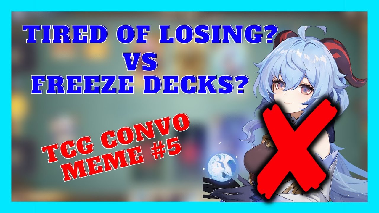 How to COUNTER FREEZE DECKS in Genshin Impact Genius Invokation TCG
