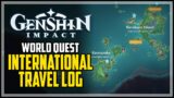 International Travel Log Genshin Impact