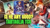Is TARTAGLIA GOOD?! Genius Invokation TCG – Genshin Impact Tartaglia Best Deck | Zoms