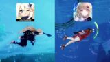TOF Players Reaction to Swimming Feature of Genshin Impact…