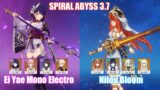 C0 Raiden Mono Electro & C0 Nilou Bloom | Spiral Abyss 3.7 | Genshin Impact