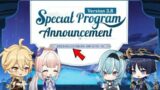 FINALLY! 300 Primogems CODE & 3.8 Special Program Date Are Revealed And CONFIRMED! | Geenshin Impact