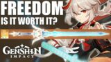 FREEDOM SWORN MAXED! Can Anyone Else Use It? (Genshin Impact)
