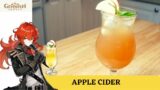 Genshin Impact Recipe #32 / Apple Cider
