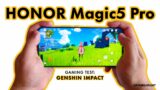HONOR Magic5 Pro Gaming Test: Genshin Impact