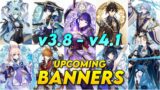 Version 3.8 to Version 4.1 Banners Roadmap | ZHONGLI Rerun & Upcoming Reruns – Genshin Impact