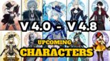Version 4.0 to Version 4.8 Fontaine Characters Line up | Neuvilette & Arlecchino – Genshin Impact