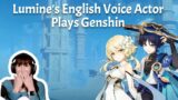 Wanderer Quest Part 2!! Lumine's English Voice Actor Plays Genshin Impact (Full Stream)