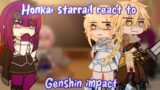 honkai starrail react to genshin impact