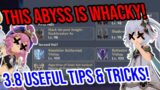 3.8 Abyss 12 is WHACKY! Tips & Tricks! Genshin Impact