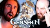 Asmongold playing Genshin Impact? | Tectone Reacts