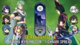 C0 Baizhu Hyperbloom and C1 Tighnari Spread – Genshin Impact Abyss 3.8 – Floor 12 9 Stars