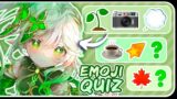 EMOJI GENSHIN IMPACT QUIZ | Can you guess your Main by my Emojis?