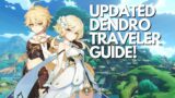 THE BEST ELEMENT FOR TRAVELER? Dendro Traveler Updated Guide | Genshin Impact