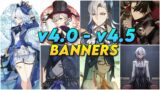 Version 4.0 to 4.5 Banners Roadmap | EVERY FONTAINE CHARACTER Release Timeline – Genshin Impact