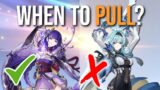 When to PULL and when NOT to PULL for a Character | Genshin Impact