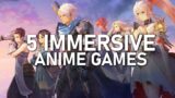 5 Incredibly Immersive Anime Games Like Genshin Impact