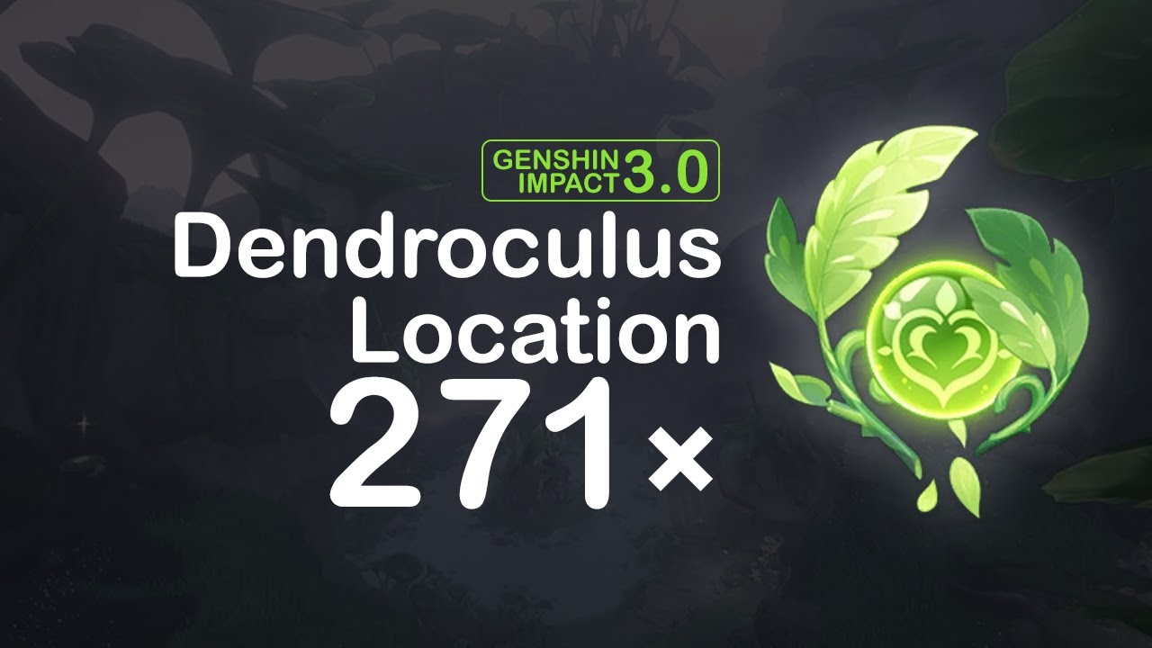 All 271 Dendroculus Location | Genshin Impact The ONE AND ONLY GUIDE ...