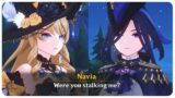 Clorinde Stalks and helps Navia (Cutscene) | Genshin Impact 4.0