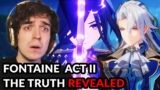 Fontaine's Story is INCREDIBLE! Fontaine Archon Quest Act 2 | Genshin Impact 4.0 FULL REACTION