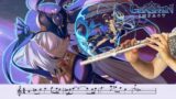 Genshin Impact 3.1 Trailer – Candace/Cyno/Nilou Themes [SHEET MUSIC] Flute cover