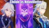 Genshin Impact – Childe vs Neuvillette Fight (Fontaine Archon Quest)