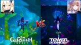 Genshin Impact VS Tower of Fantasy!! Underwater Gameplay Mechanic!