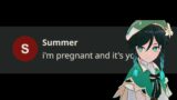 Genshin Impact boys react to "i'm pregnant and it's yours" | Character AI