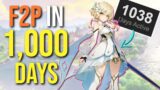My F2P Wife Logged in EVERYDAY for 1,000 Days. Here's what happened. | Genshin Impact