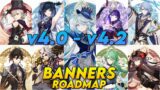 Version 4.0 to 4.2 Banners Roadmap | Hydro Archon Banner, Hu Tao & Other Reruns – Genshin Impact