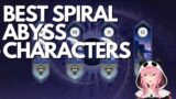 WHO SHOULD YOU BUILD FOR SPIRAL ABYSS? Most Popular Characters! | Genshin Impact 3.8
