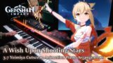 Yoimiya: Chasing Starlight With You/Genshin Impact 3.7 Cutscene Animation Piano Arrangement