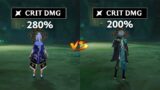 Ayaka vs Alhaitham !! Who is the best DPS?? gameplay comparison [ Genshin Impact ]