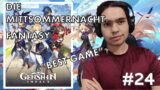 Gamer and Pianist Reacts to DIE MITTSOMMERNACHT-FANTASY from Genshin Impact OST