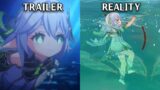 Genshin Impact Trailers vs Reality