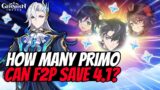 How Many Primogems Can You Save In Patch 4.1? | Genshin Impact