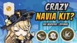 NAVIA Is A SUPPORT? New KIT Details | Genshin Impact Leaks