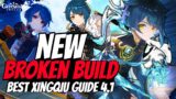 NEW Updated Xingqiu Guide | Best Build, Weapons, Artifacts, Teams | Genshin Impact 4.1