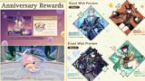 OFFICIAL ANNIVERSARY REWARDS AND 4.1 BANNERS – Genshin Impact