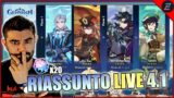 RIASSUNTO LIVE 4.1 con CODICI PRIMOGEMS! [Genshin Impact Ita]