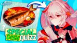 SPECIAL DISH GENSHIN IMPACT QUIZ | Can you guess your Main only by Food?